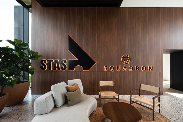 Clicwall wall panels in office